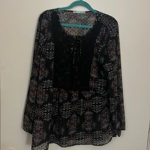 Maurices Sheer Blouse